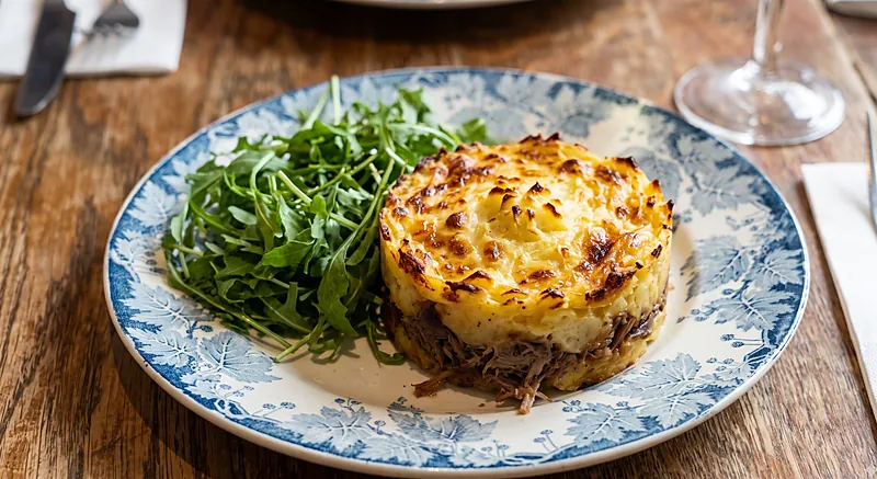 Parmentier de canard